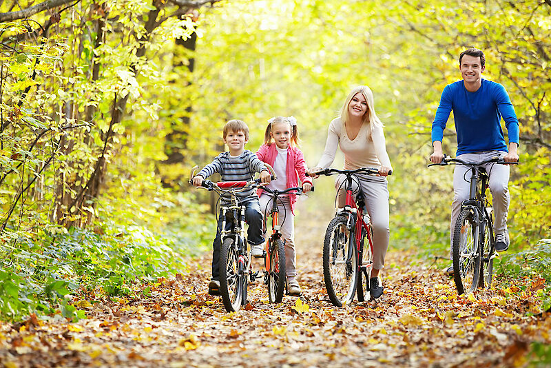 Familien-Fahrradtour